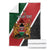 Personalised Kenya Blanket Coat Of Arms Mix Flag Style