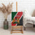 Personalised Kenya Canvas Wall Art Coat Of Arms Mix Flag Style