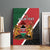 Personalised Kenya Canvas Wall Art Coat Of Arms Mix Flag Style