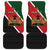 Personalised Kenya Car Mats Coat Of Arms Mix Flag Style