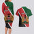 Personalised Kenya Couples Matching Long Sleeve Bodycon Dress and Hawaiian Shirt Coat Of Arms Mix Flag Style