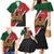 Personalised Kenya Family Matching Mermaid Dress and Hawaiian Shirt Coat Of Arms Mix Flag Style