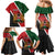 Personalised Kenya Family Matching Mermaid Dress and Hawaiian Shirt Coat Of Arms Mix Flag Style