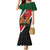 Personalised Kenya Family Matching Mermaid Dress and Hawaiian Shirt Coat Of Arms Mix Flag Style