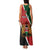 Personalised Kenya Family Matching Tank Maxi Dress and Hawaiian Shirt Coat Of Arms Mix Flag Style