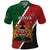 Personalised Kenya Polo Shirt Coat Of Arms Mix Flag Style