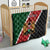 Personalised Kenya Quilt Coat Of Arms Mix Flag Style