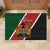 Personalised Kenya Rubber Doormat Coat Of Arms Mix Flag Style