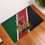 Personalised Kenya Rubber Doormat Coat Of Arms Mix Flag Style