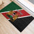 Personalised Kenya Rubber Doormat Coat Of Arms Mix Flag Style