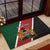 Personalised Kenya Rubber Doormat Coat Of Arms Mix Flag Style