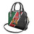 Personalised Kenya Shoulder Handbag Coat Of Arms Mix Flag Style