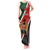 Personalised Kenya Tank Maxi Dress Coat Of Arms Mix Flag Style