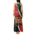 Personalised Kenya Tank Maxi Dress Coat Of Arms Mix Flag Style