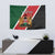 Personalised Kenya Tapestry Coat Of Arms Mix Flag Style