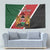 Personalised Kenya Tapestry Coat Of Arms Mix Flag Style