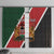 Personalised Kenya Window Curtain Coat Of Arms Mix Flag Style