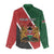 Personalised Kenya Women Casual Shirt Coat Of Arms Mix Flag Style