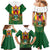 Personalised Zimbabwe Independence Day Family Matching Mermaid Dress and Hawaiian Shirt Gloriosa Flower - Flag Style