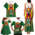 Personalised Zimbabwe Independence Day Family Matching Tank Maxi Dress and Hawaiian Shirt Gloriosa Flower - Flag Style