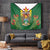 Personalised Zimbabwe Independence Day Tapestry Gloriosa Flower - Flag Style