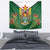 Personalised Zimbabwe Independence Day Tapestry Gloriosa Flower - Flag Style