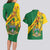 Personalised Zimbabwe Couples Matching Long Sleeve Bodycon Dress and Hawaiian Shirt 1980 Independence Day