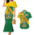 Personalised Zimbabwe Couples Matching Mermaid Dress and Hawaiian Shirt 1980 Independence Day