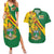 Personalised Zimbabwe Couples Matching Summer Maxi Dress and Hawaiian Shirt 1980 Independence Day