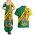 Personalised Zimbabwe Couples Matching Summer Maxi Dress and Hawaiian Shirt 1980 Independence Day