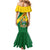 Personalised Zimbabwe Family Matching Mermaid Dress and Hawaiian Shirt 1980 Independence Day