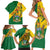 Personalised Zimbabwe Family Matching Short Sleeve Bodycon Dress and Hawaiian Shirt 1980 Independence Day