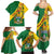 Personalised Zimbabwe Family Matching Summer Maxi Dress and Hawaiian Shirt 1980 Independence Day