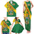 Personalised Zimbabwe Family Matching Tank Maxi Dress and Hawaiian Shirt 1980 Independence Day