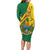 Personalised Zimbabwe Long Sleeve Bodycon Dress 1980 Independence Day