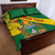 Personalised Zimbabwe Quilt Bed Set 1980 Independence Day