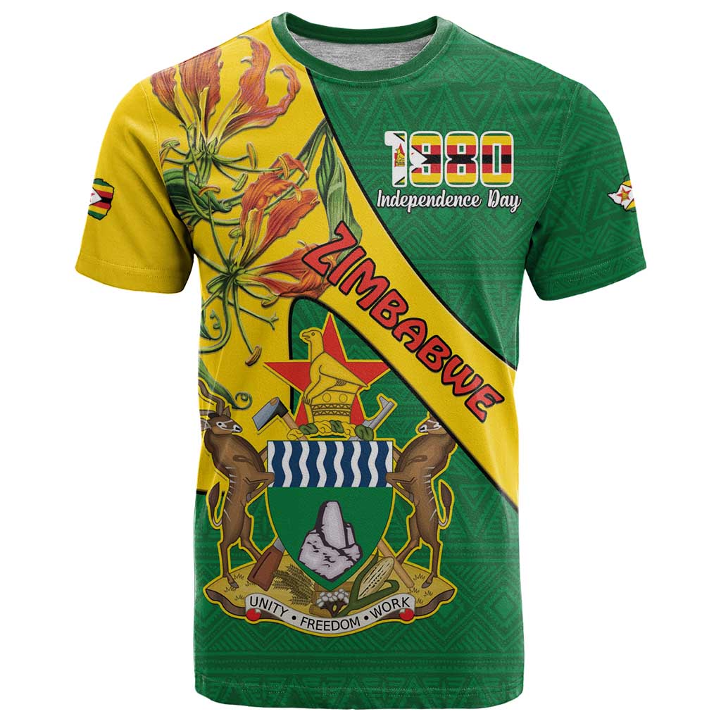 Personalised Zimbabwe T Shirt 1980 Independence Day