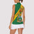 Personalised Zimbabwe Women Sleeveless Polo Shirt 1980 Independence Day