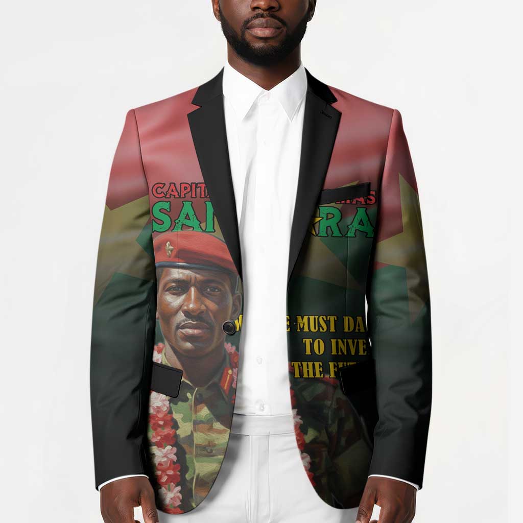 Capitaine Thomas Sankara Blazer We Must Dare To Invent The Future