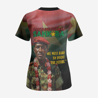 Capitaine Thomas Sankara Scrub Top We Must Dare To Invent The Future