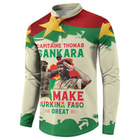 Thomas Sankara Button Sweatshirt Make Burkina Faso Great