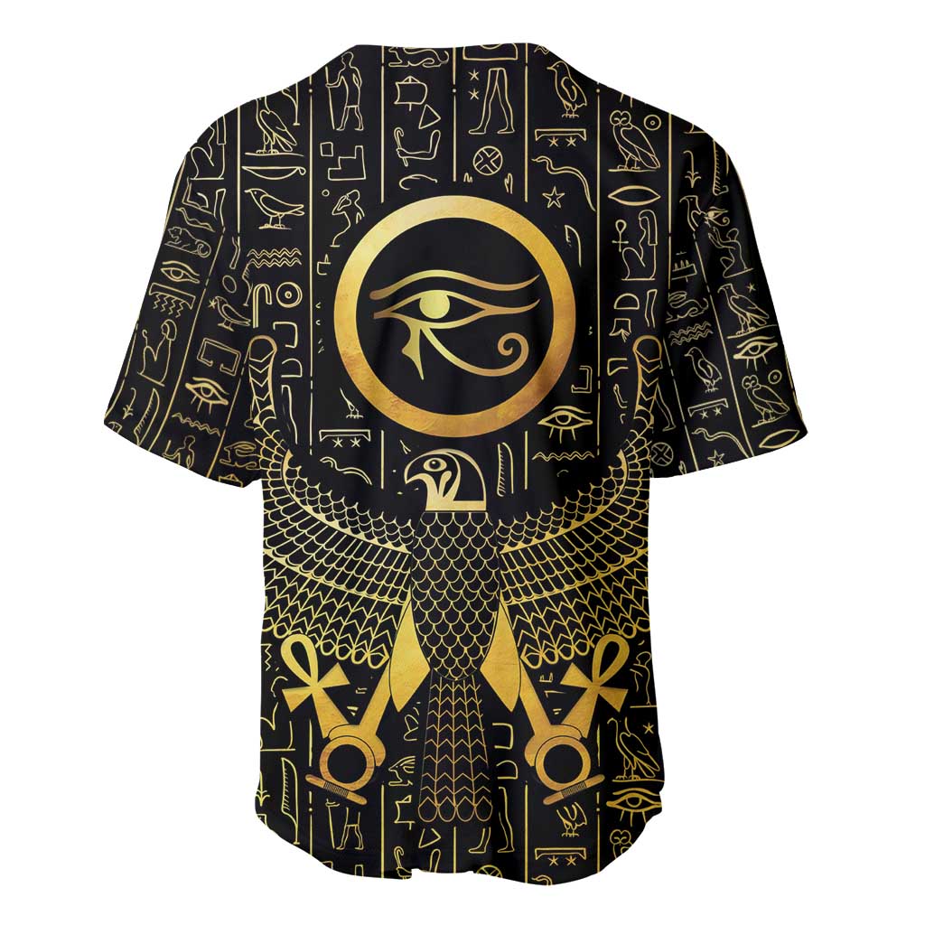 Ancient Egyptian Baseball Jersey Horus Falcon God