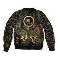 Ancient Egyptian Bomber Jacket Horus Falcon God