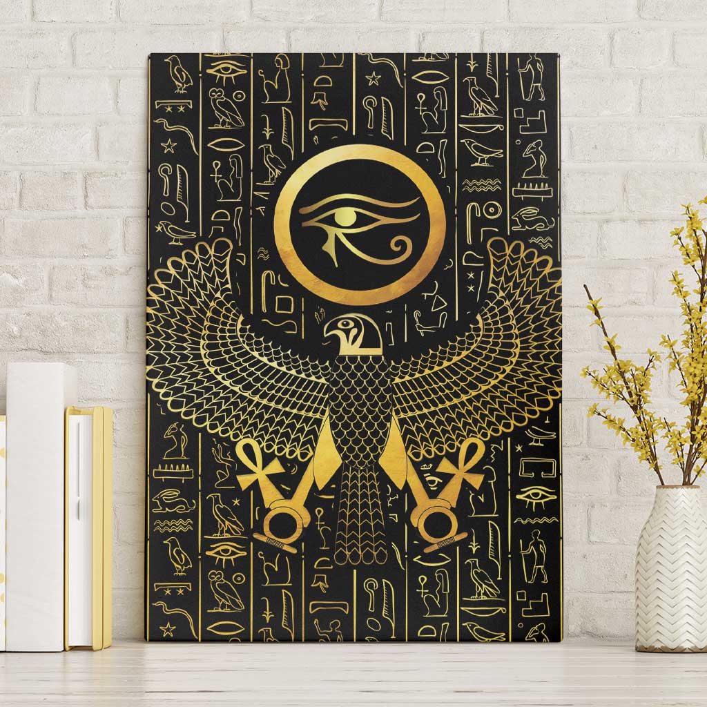 Ancient Egyptian Canvas Wall Art Horus Falcon God