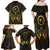 Ancient Egyptian Family Matching Off Shoulder Maxi Dress and Hawaiian Shirt Horus Falcon God