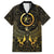 Ancient Egyptian Family Matching Off Shoulder Maxi Dress and Hawaiian Shirt Horus Falcon God