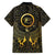 Ancient Egyptian Family Matching Short Sleeve Bodycon Dress and Hawaiian Shirt Horus Falcon God