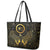 Ancient Egyptian Leather Tote Bag Horus Falcon God