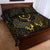 Ancient Egyptian Quilt Bed Set Horus Falcon God