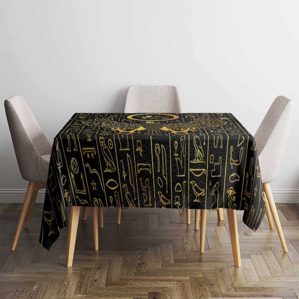 Ancient Egyptian Tablecloth Horus Falcon God